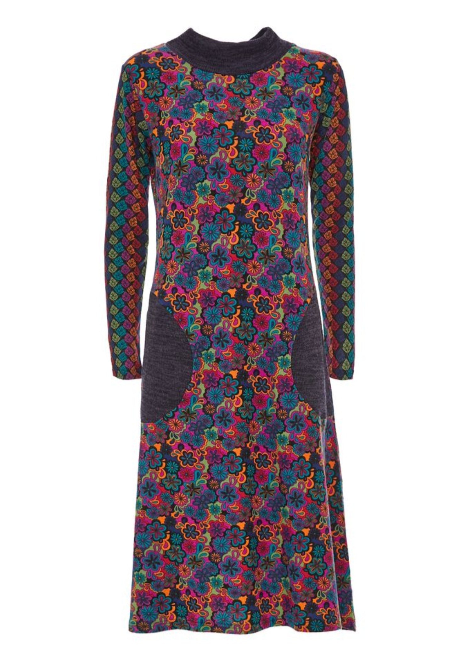 W23D28 - Vestito longuette Amsterdam Baba Design - Gipsy Fashion Wear 