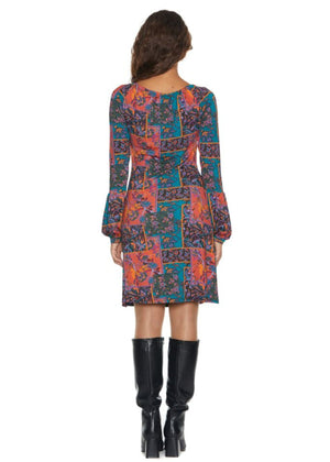 W23D30 - Vestito taglio dritto Varsavia Baba Design - Gipsy Fashion Wear 