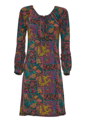 W23D30 - Vestito taglio dritto Varsavia Baba Design - Gipsy Fashion Wear 