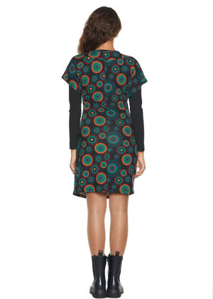 W23D33 - Vestito manica corta Berlino Baba Design - Gipsy Fashion Wear 