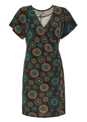 W23D33 - Vestito manica corta Berlino Baba Design - Gipsy Fashion Wear 