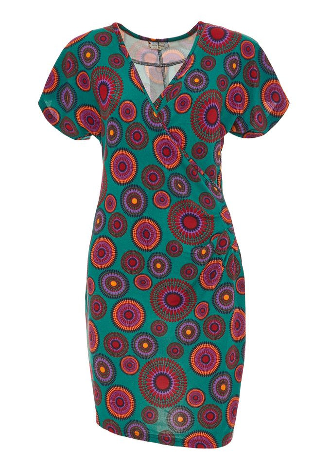 W23D33 - Vestito manica corta Berlino Baba Design - Gipsy Fashion Wear 