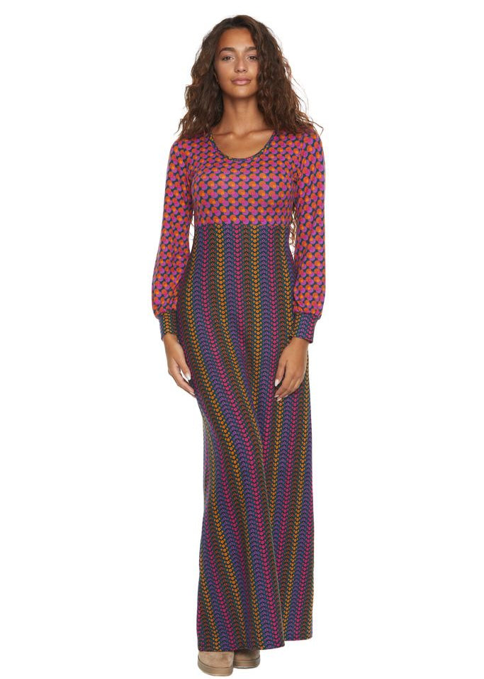 W23D36 - Vestito lungo Parigi Baba Design - Gipsy Fashion Wear 