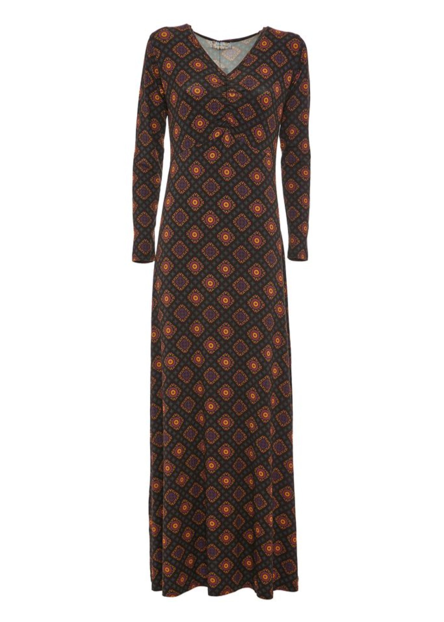 W23D46 - Vestito lungo Edimburgo Baba Design - Gipsy Fashion Wear 