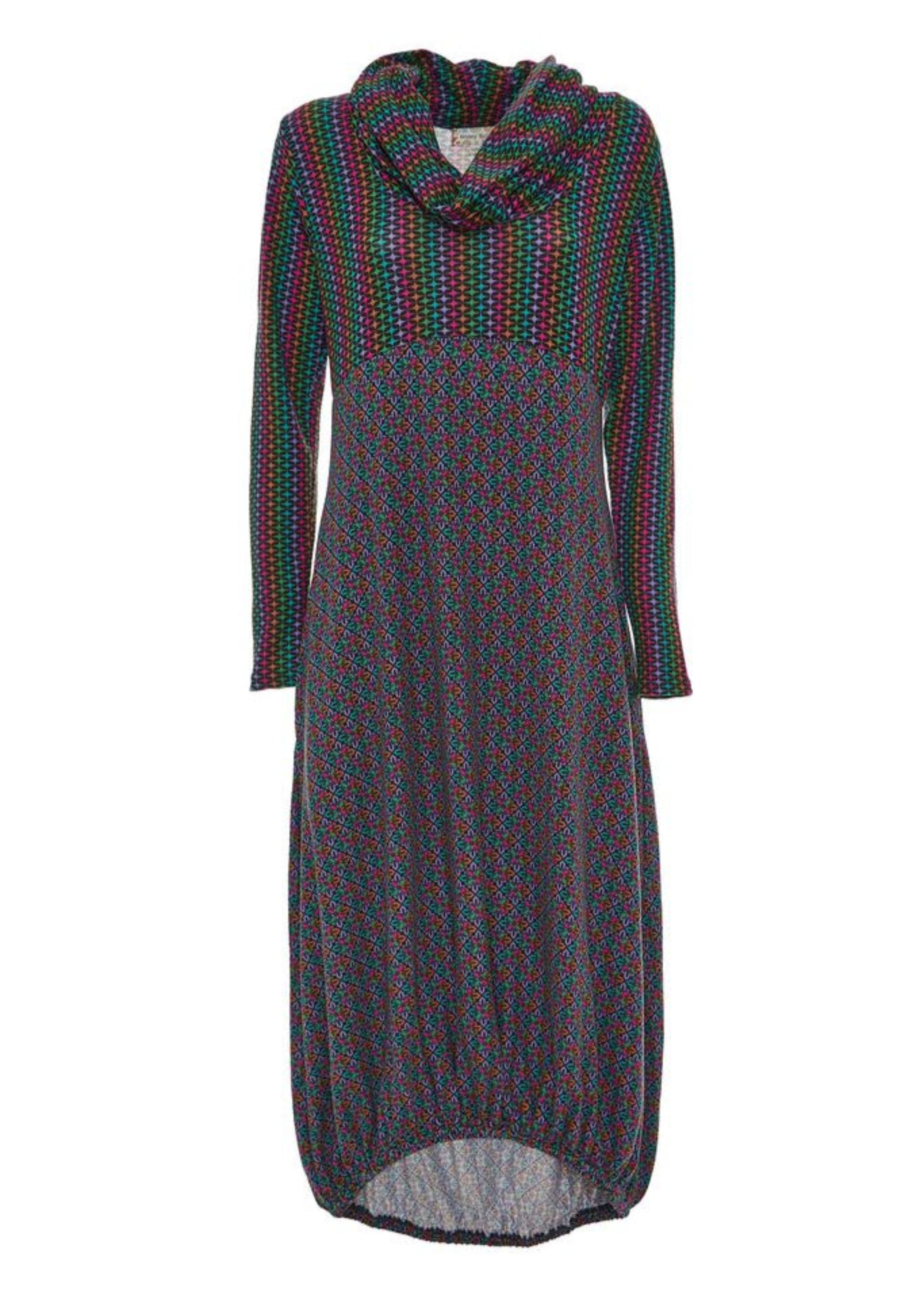 W23HBD14 - Vestito lungo Happy Baba di Baba Design - Gipsy Fashion Wear 