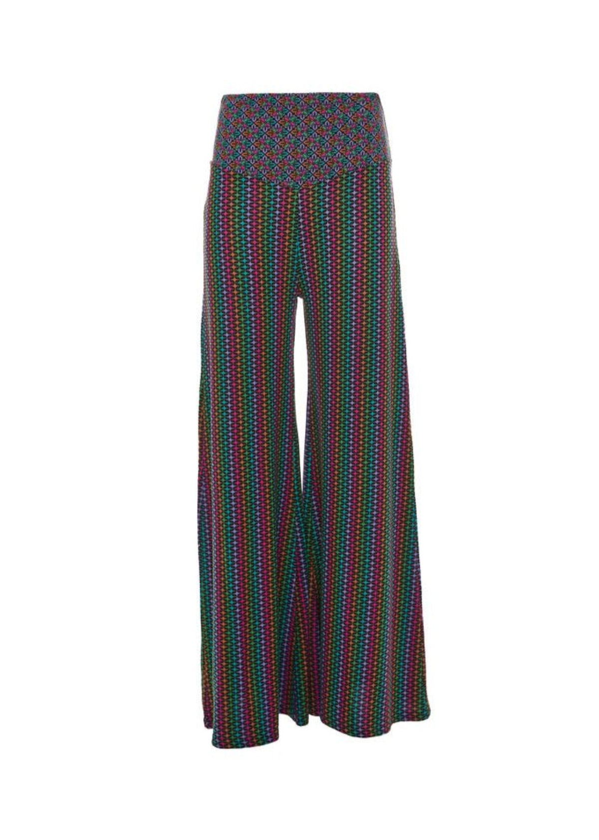 W23HBP02 - Pantalone palazzo Vienna Happy Baba - Gipsy Fashion Wear 