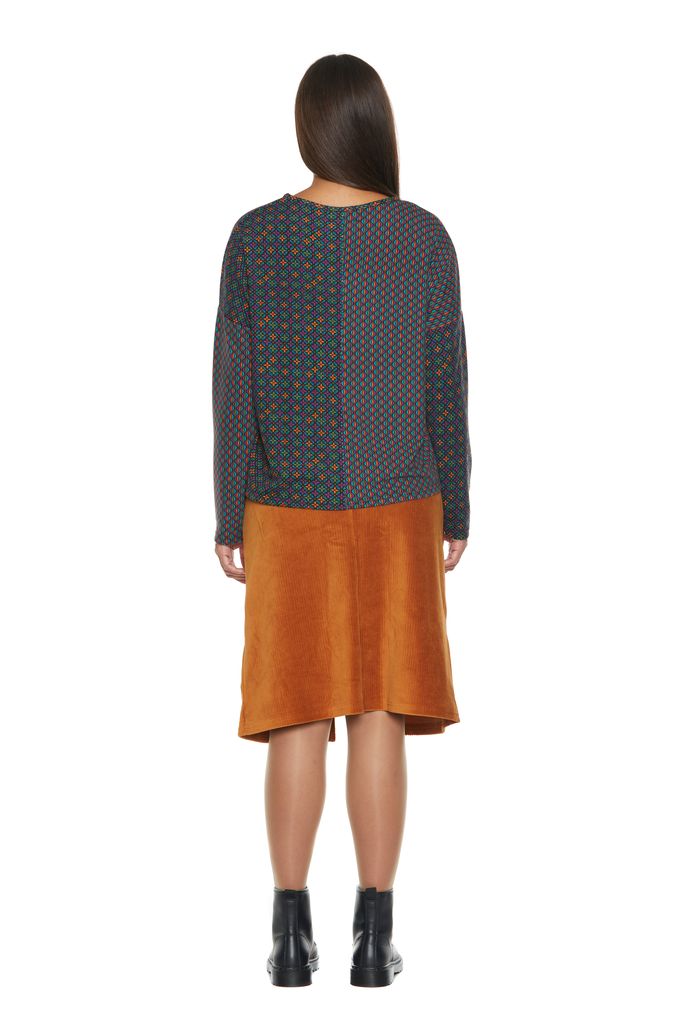 W23HBSK01 - Budapest Happy Baba midi skirt