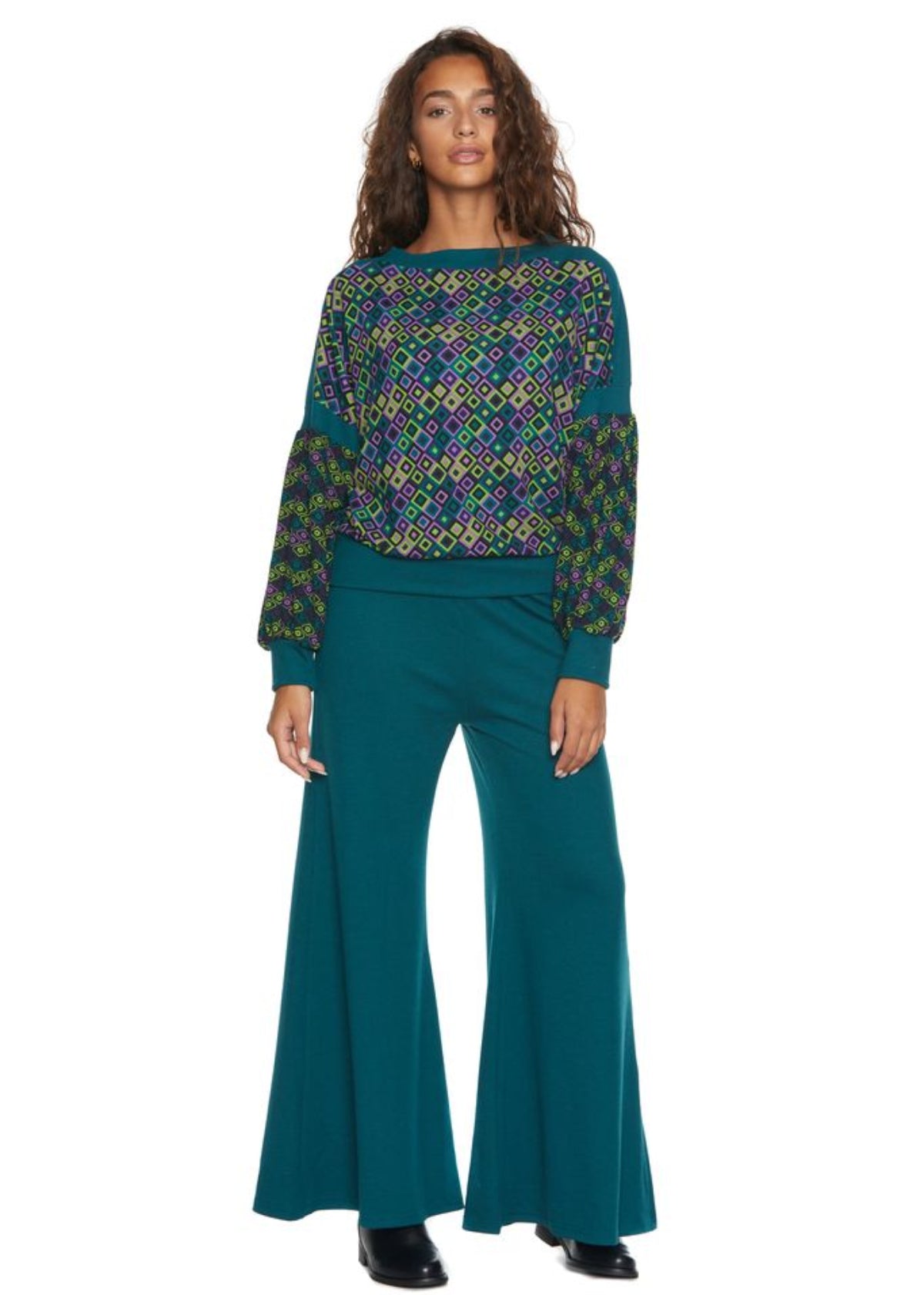 W23P02 - Pantalone tinta unita Helsinki Baba Design - Gipsy Fashion Wear 