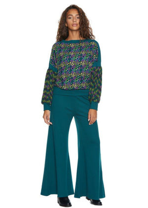 W23P02 - Pantalone tinta unita Helsinki Baba Design - Gipsy Fashion Wear 