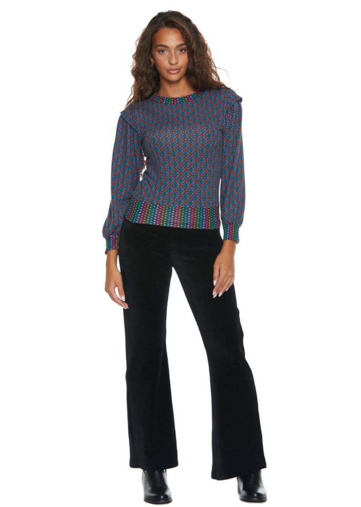 W23P09 - Vienna Baba Design solid color trousers