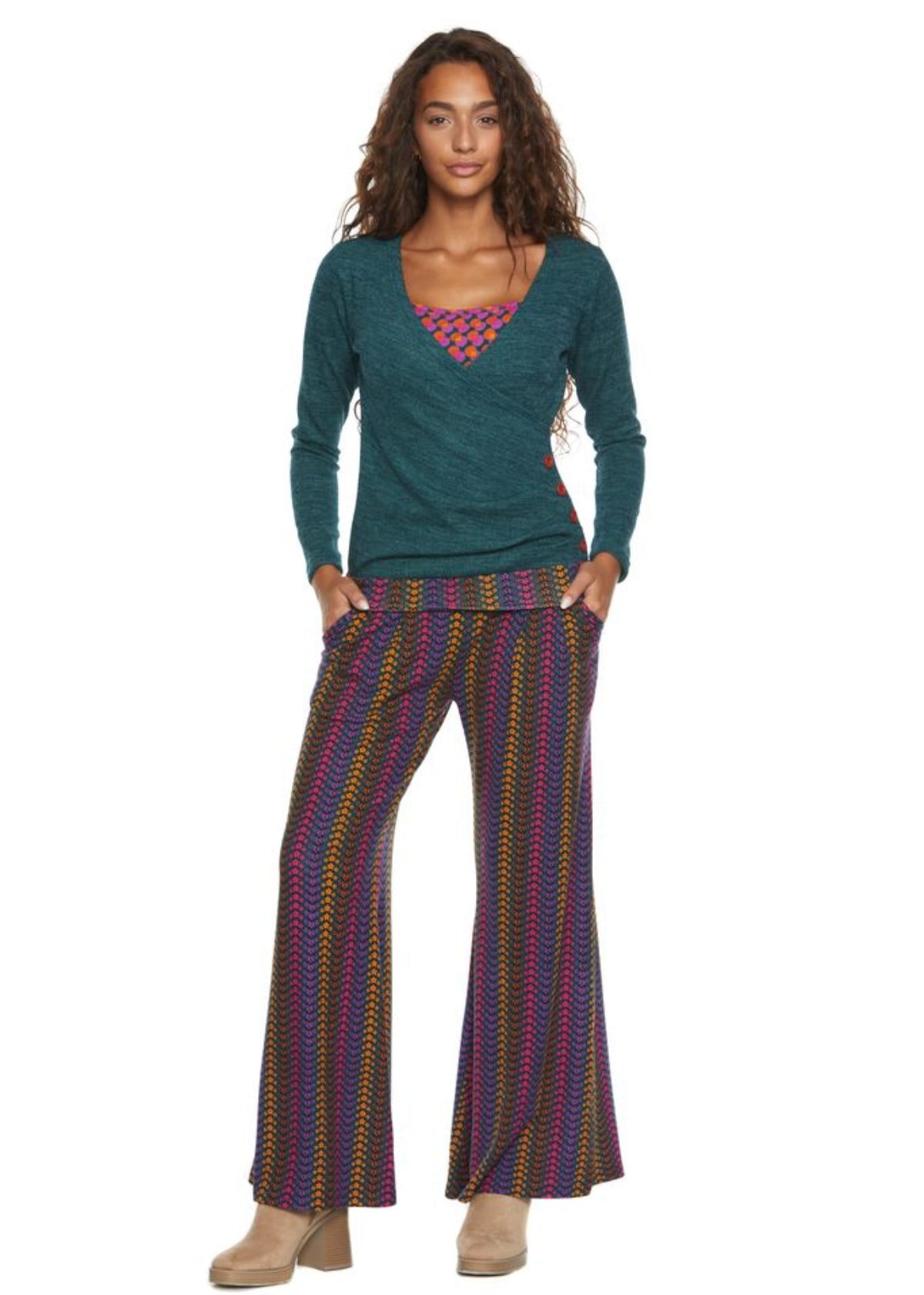 W23P12 - Parigi Baba Design palazzo trousers