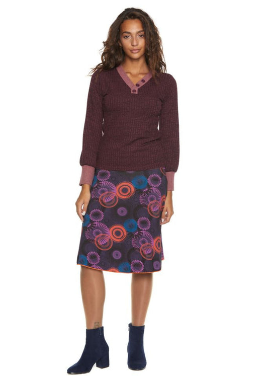 W23SK10 - Copenhagen Baba design medium length skirt