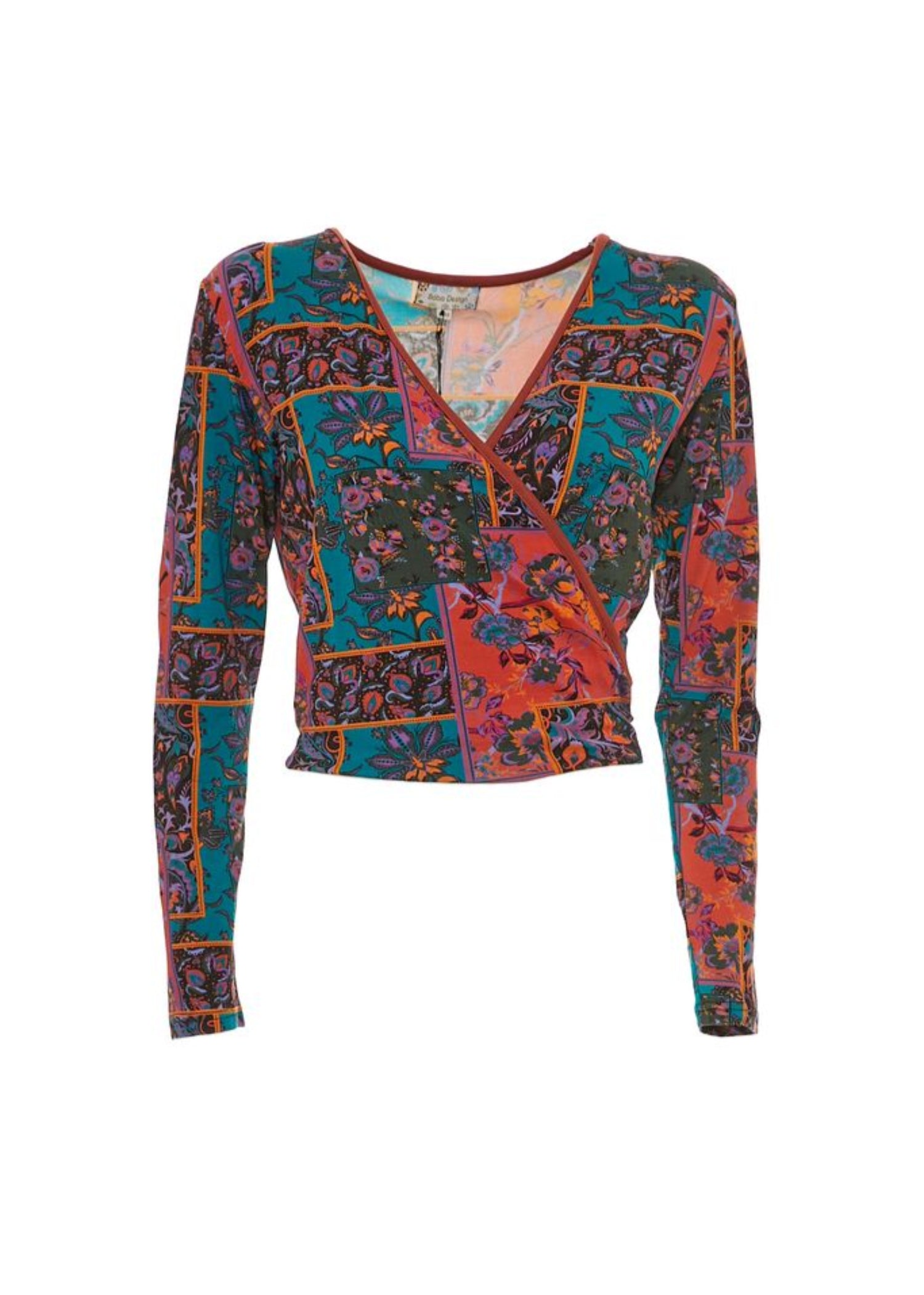 W23T02 - Maglia a incrocio Varsavia Baba Design - Gipsy Fashion Wear 