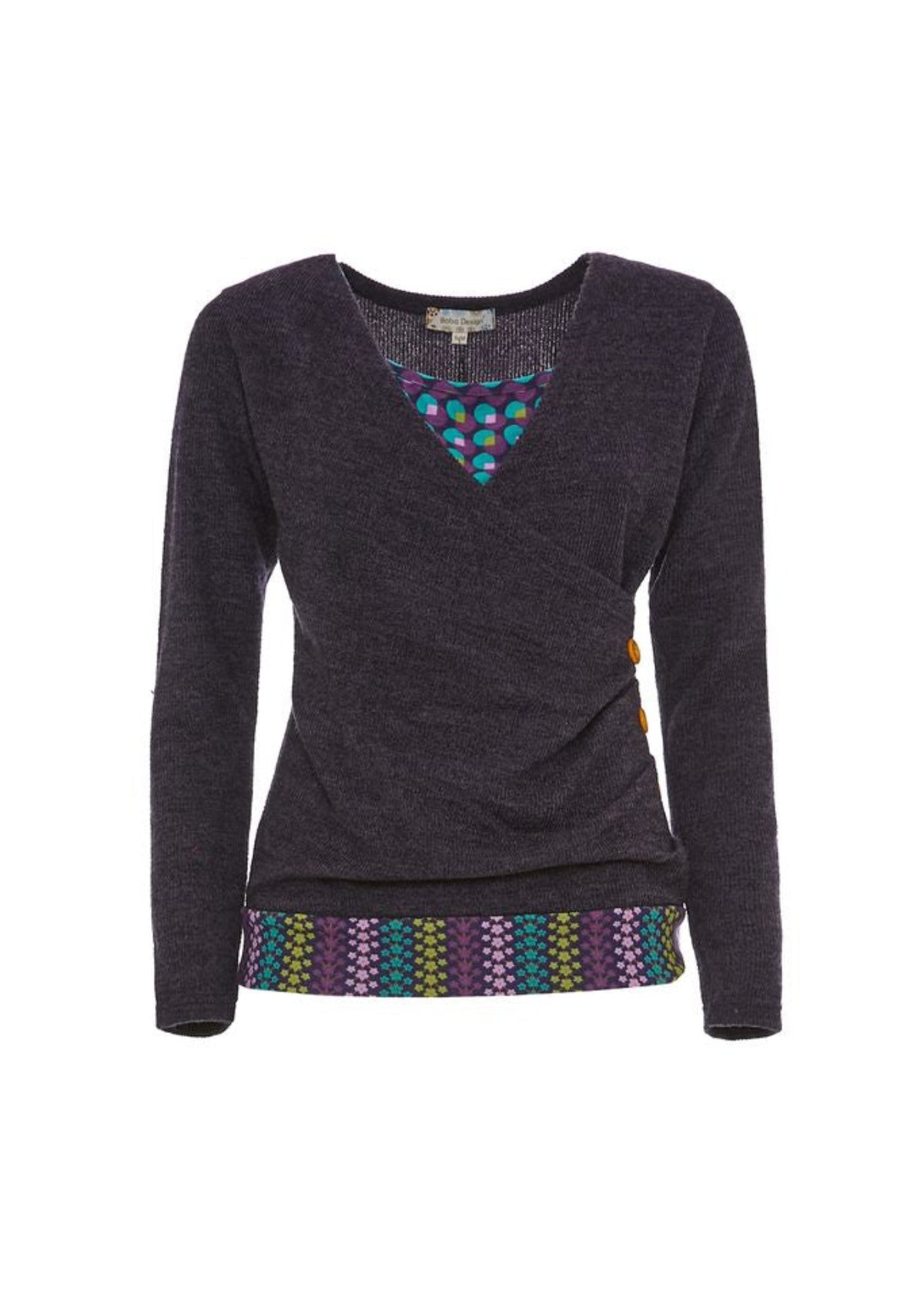 W23T20 - Maglia incrociata Parigi Baba Design