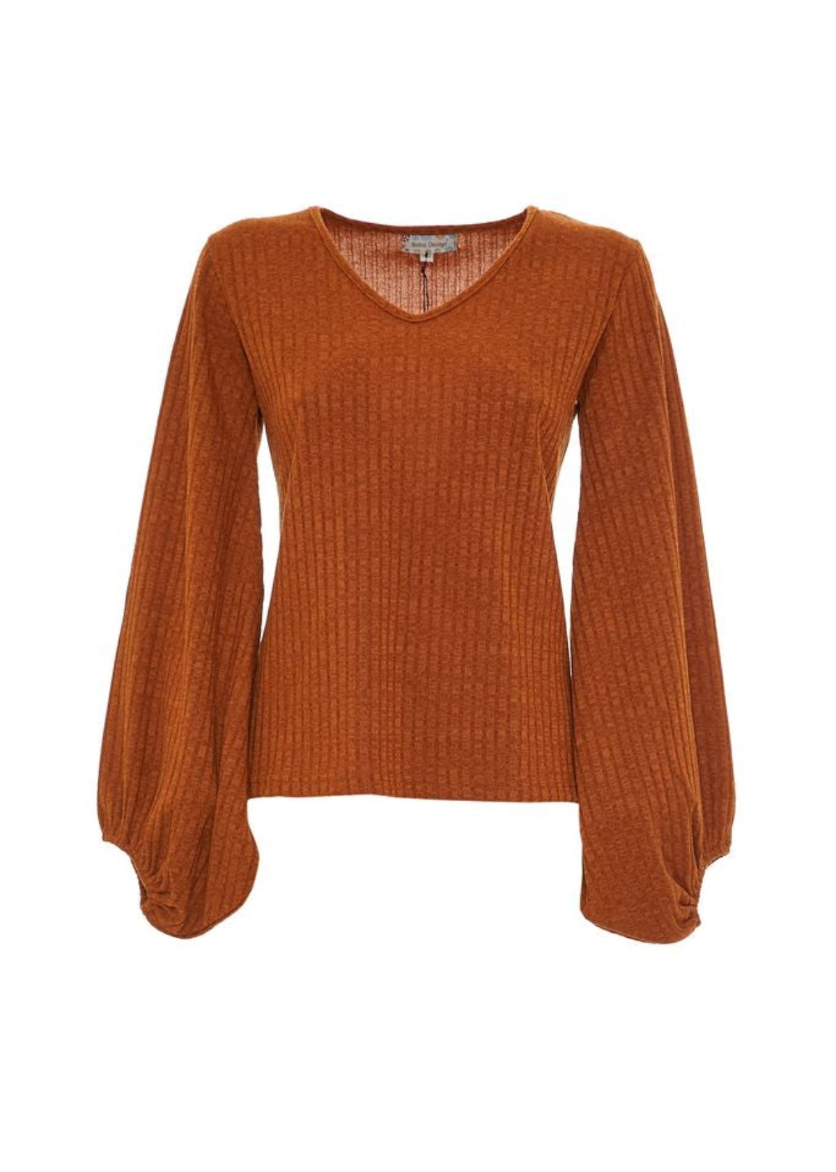 W23T22 - Edinburgh Baba Design solid color sweater