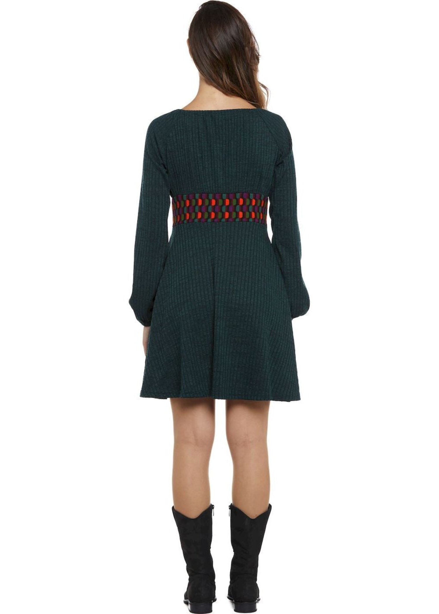 W24D01 - Vestito corto Art on Wall di Baba Design - Gipsy Fashion Wear 