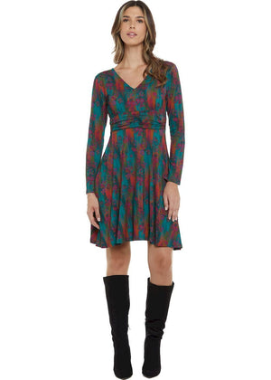 W24D04 - Vestito svasato Concrete Jungle di Baba Design - Gipsy Fashion Wear 