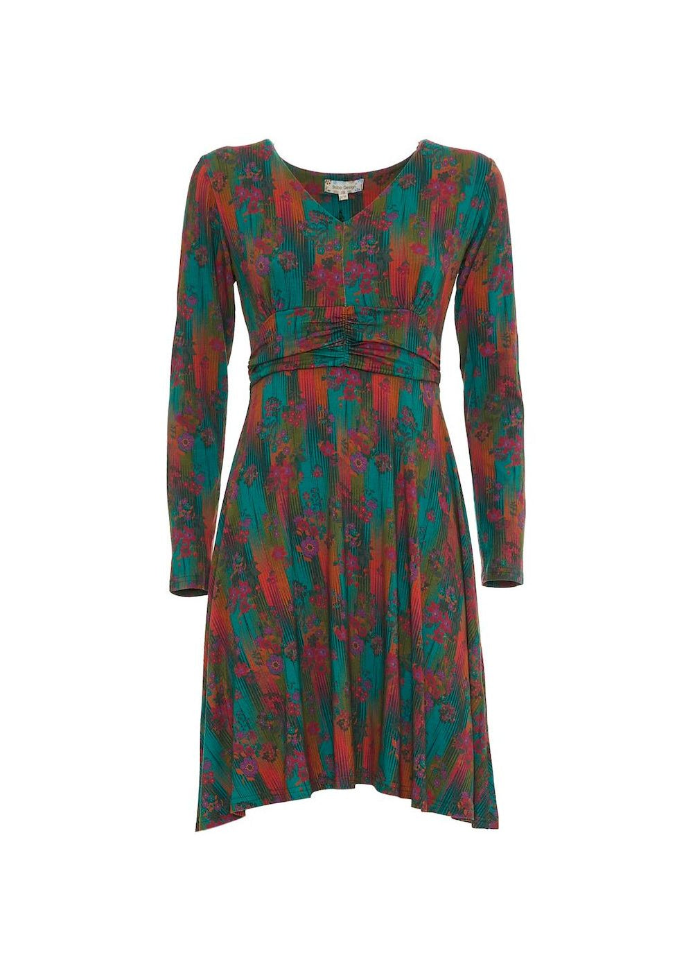 W24D04 - Vestito svasato Concrete Jungle di Baba Design - Gipsy Fashion Wear 