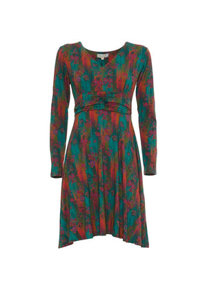 W24D04 - Vestito svasato Concrete Jungle di Baba Design - Gipsy Fashion Wear 