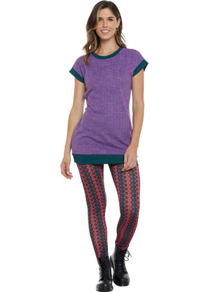 W24D11 - Mini dress Colors Revolution di Baba Design - Gipsy Fashion Wear 