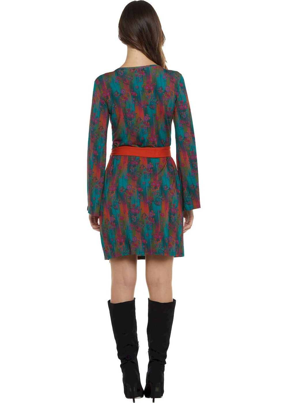 W24D13 - Vestito corto Concrete Jungle di Baba Design - Gipsy Fashion Wear 