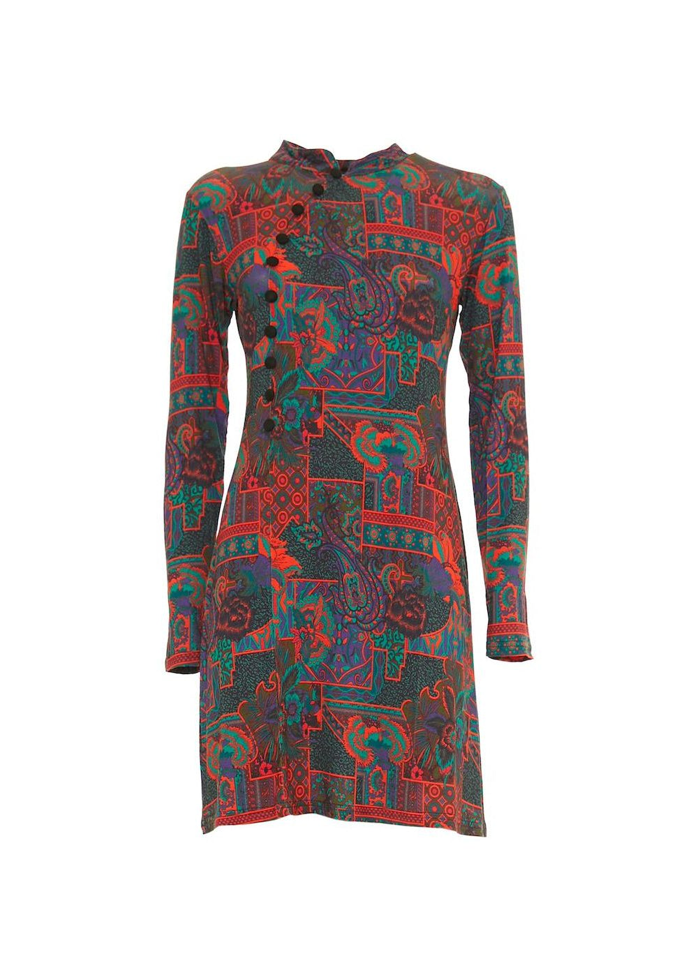 W24D14 - Vestito corto Spray Soul di Baba Design - Gipsy Fashion Wear 