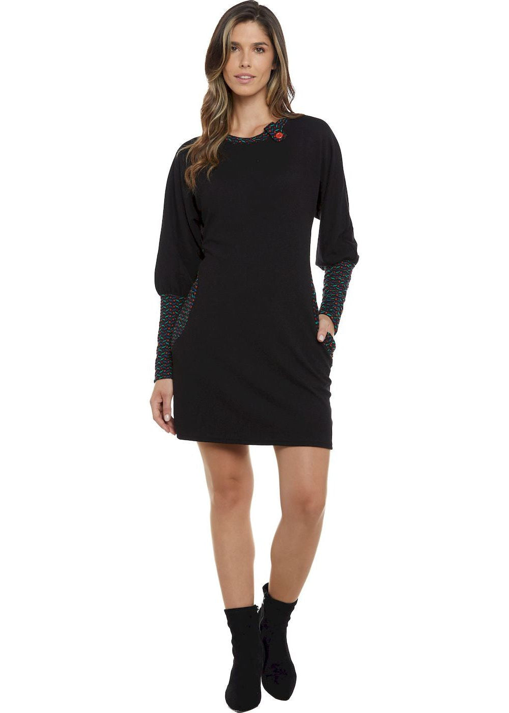 W24D15 - Vestito corto Street Art Stories di Baba Design - Gipsy Fashion Wear 