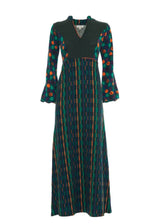 W24D16 - Vestito lungo Mural Visions di Baba Design - Gipsy Fashion Wear 