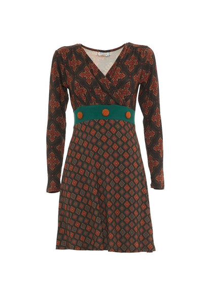 W24D17 - Vestito svasato City Canvas di Baba Design