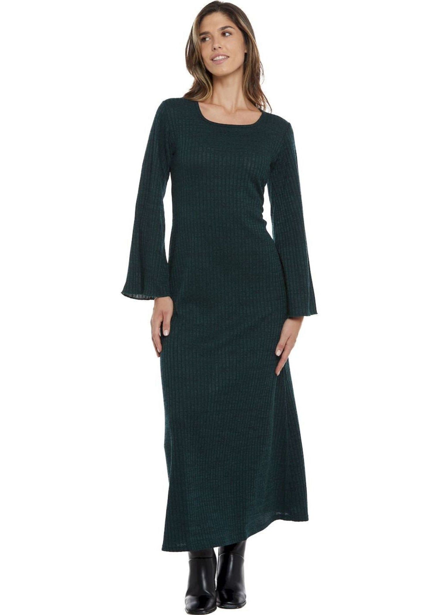 W24D18 - Vestito lungo Tagged Stencil di Baba Design - Gipsy Fashion Wear 