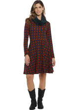 W24D19 - Vestito corto Art on Wall di Baba Design - Gipsy Fashion Wear 