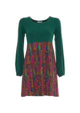 W24D22 - Vestito corto svasato Concrete Jungle di Baba Design - Gipsy Fashion Wear 