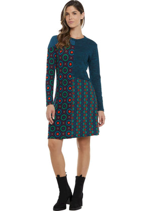W24D23 - Vestito corto Graffiti Dreams di Baba Design - Gipsy Fashion Wear 