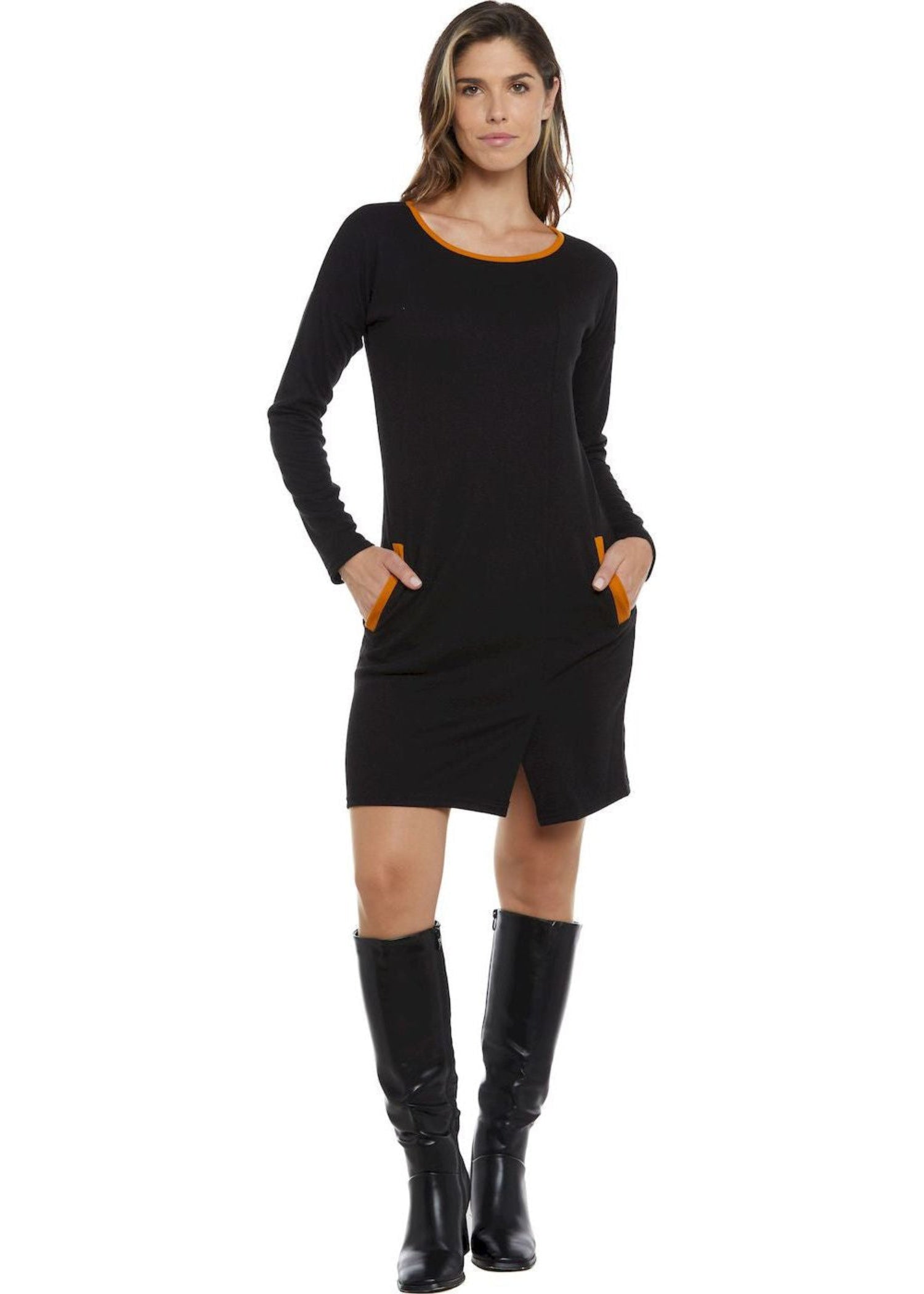 W24D27 - Vestito corto Tagged Stencil di Baba Design - Gipsy Fashion Wear 