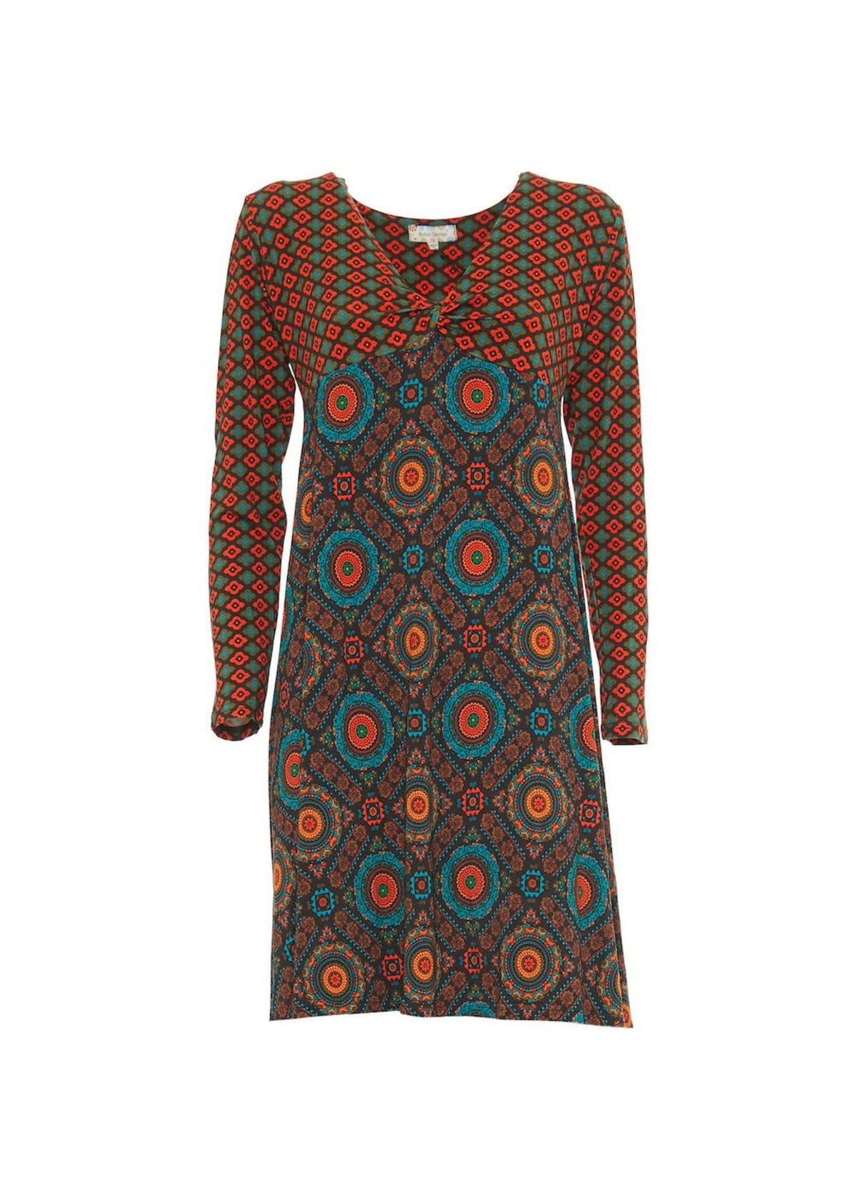 W24D29 - Vestito svasato Urban Marks di Baba Design - Gipsy Fashion Wear 