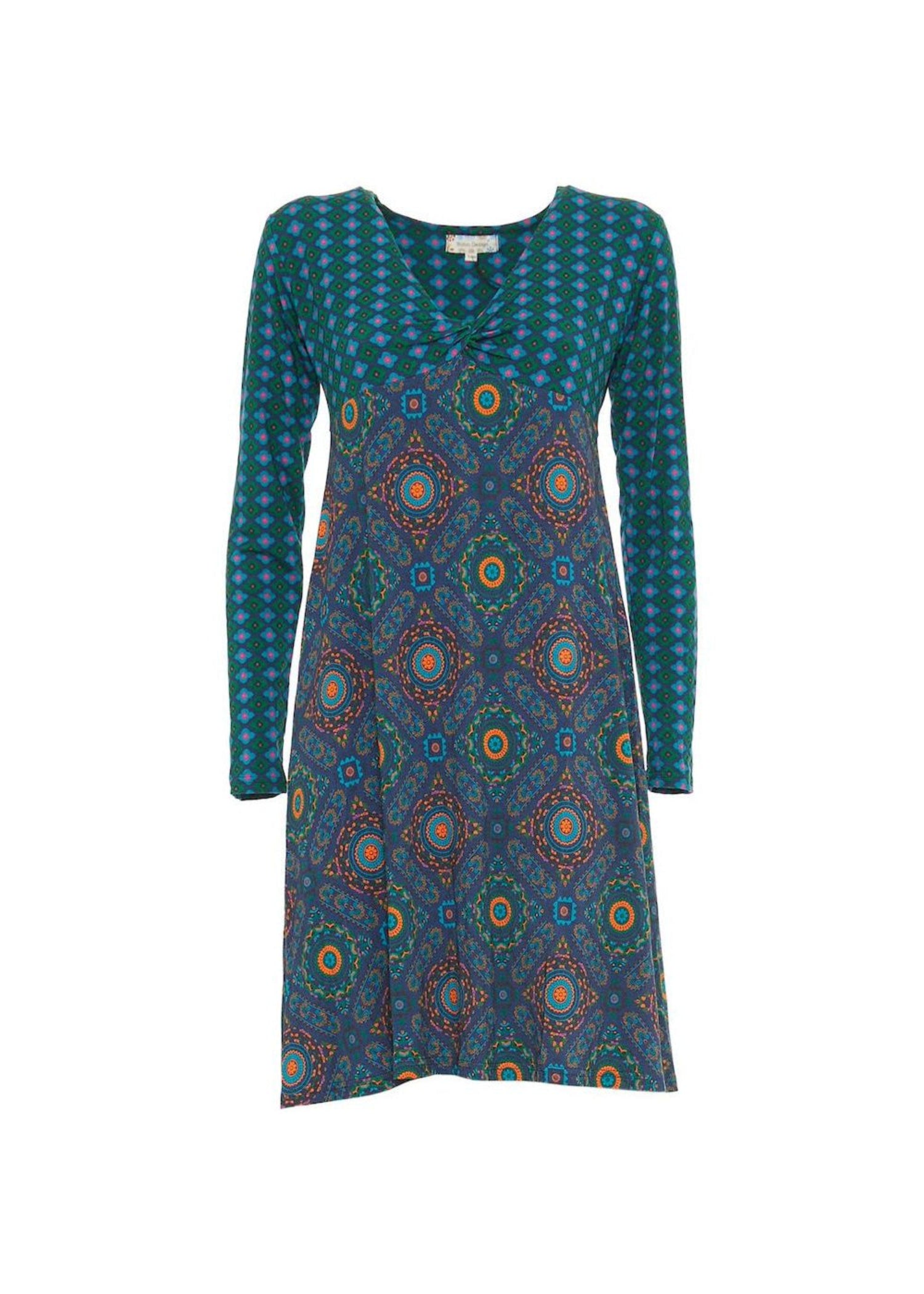 W24D29 - Vestito svasato Urban Marks di Baba Design - Gipsy Fashion Wear 