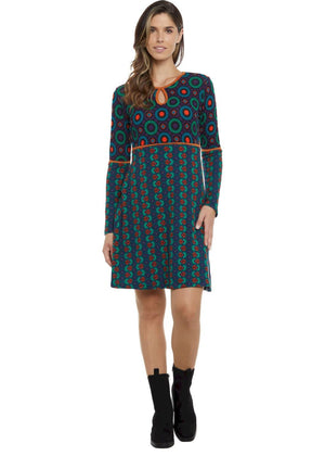 W24D31 - Vestito corto Graffiti Dream di Baba Design - Gipsy Fashion Wear 