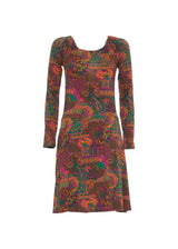 W24D33 - Vestito corto svasato Spray Solul di Baba Design - Gipsy Fashion Wear 