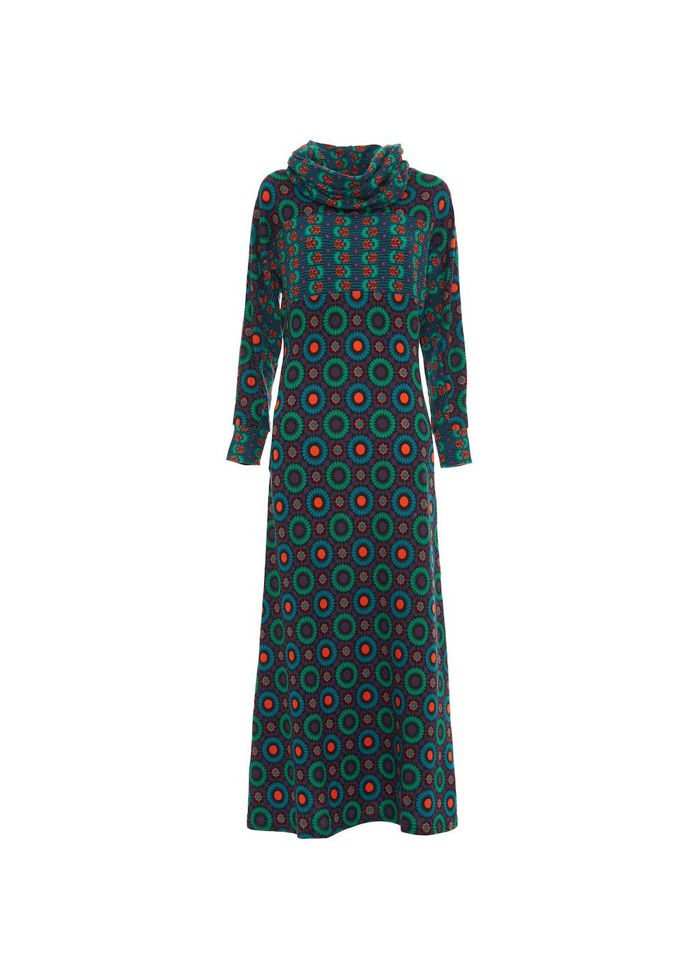 W24D34 - Vestito lungo Graffiti Dreams di Baba Design - Gipsy Fashion Wear 