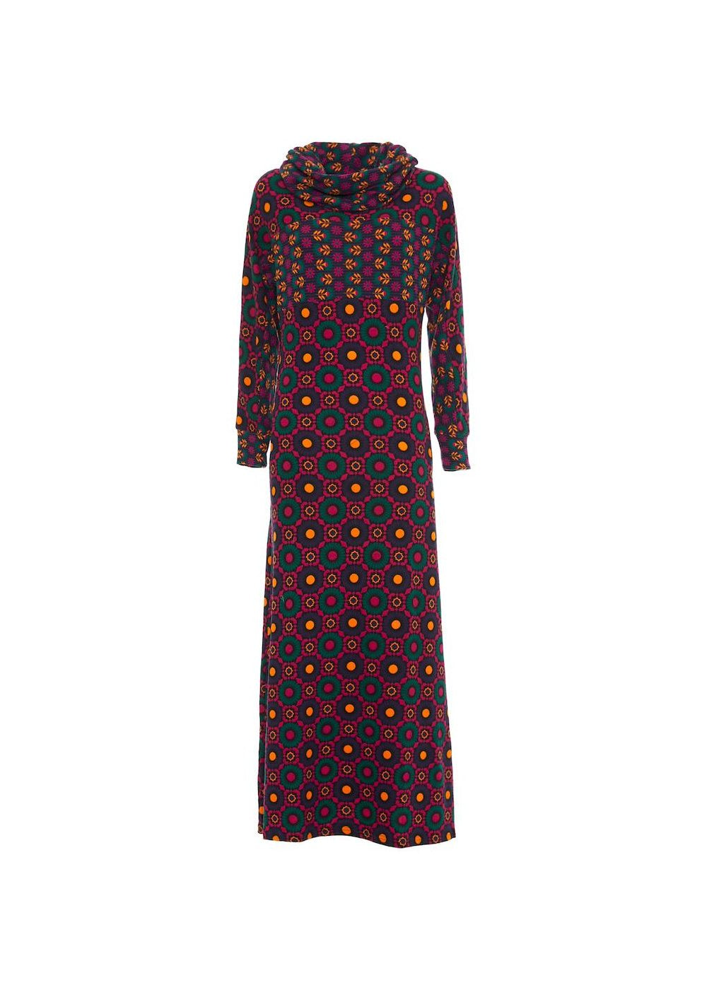 W24D34 - Vestito lungo Graffiti Dreams di Baba Design - Gipsy Fashion Wear 