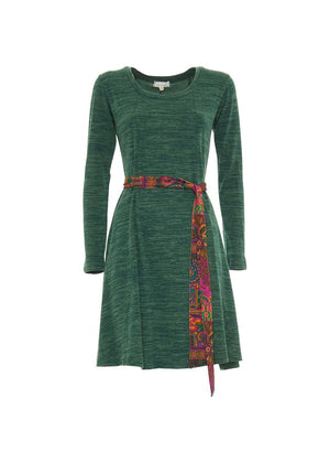 W24D36 - Vestito corto svasato Spray Soul di Baba Design - Gipsy Fashion Wear 