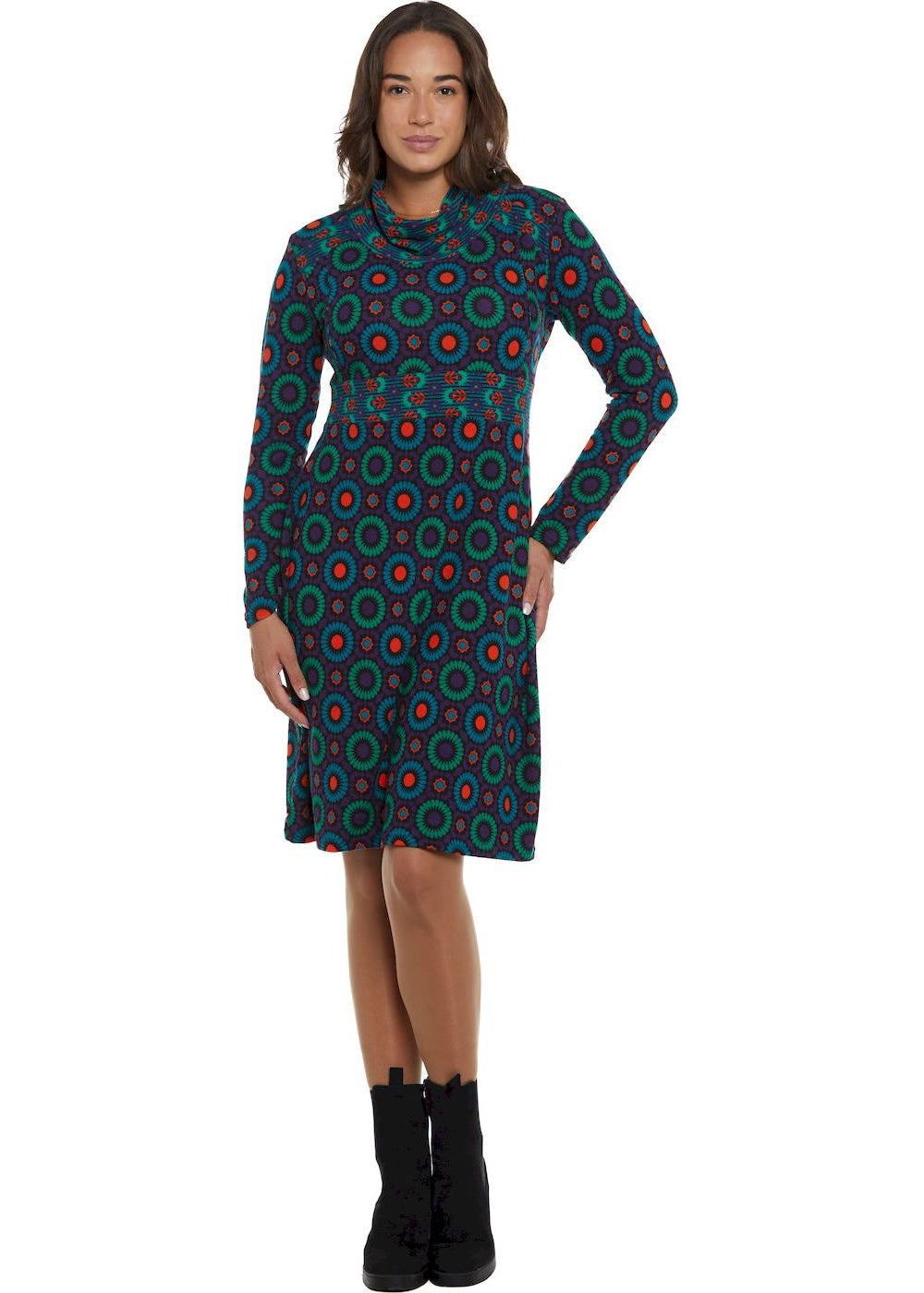 W24HBD11 - Vestito Graffiti Dreams Happy Baba di Baba Design - Gipsy Fashion Wear 