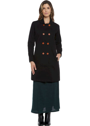 W24J02 - Cappottino Tagged Stencil di Baba Design - Gipsy Fashion Wear 