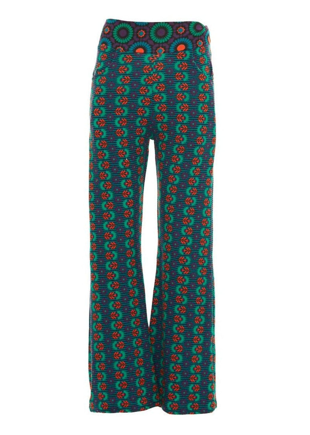 W24P05 - Pantaloni Graffiti Dream di Baba Design - Gipsy Fashion Wear 