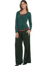 W24P14 - Pantalon palazzo Spray Soul di Baba Design - Gipsy Fashion Wear 