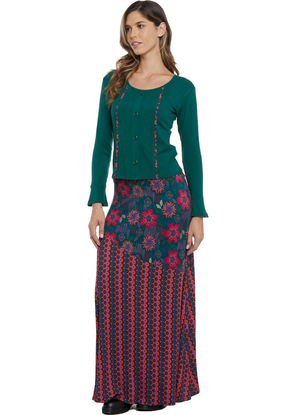 W24T02 - Maglia Colors Revolution di Baba Design - Gipsy Fashion Wear 