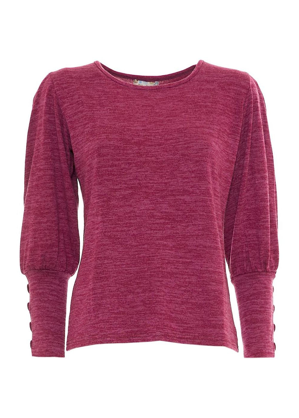 W24T04- Maglia tinta unita Concrete Jungle di Baba Design - Gipsy Fashion Wear 