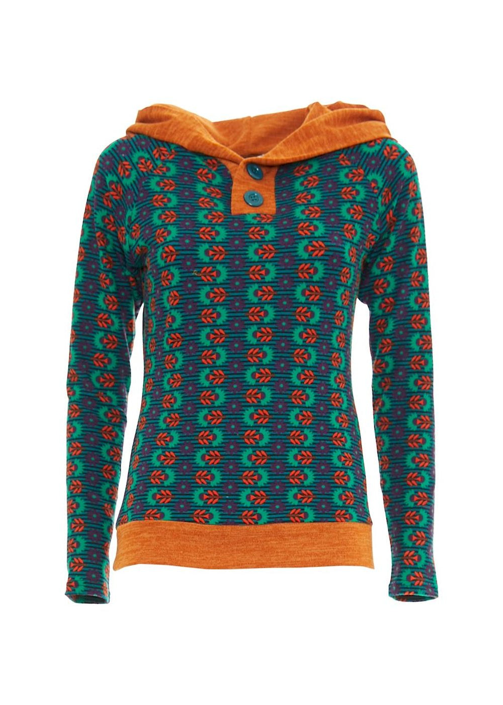 W24T14 - Maglia con cappuccio Graffiti Dreams di Baba Design