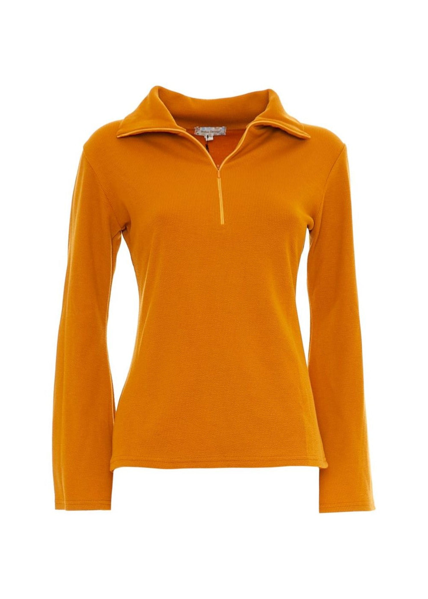 W24T18 - Maglia con zip Taggata Stencil di Baba Design