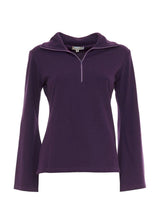 W24T18 - Maglia con zip Taggata Stencil di Baba Design